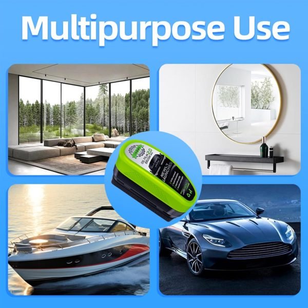 Universal Glass Cleaner,clear Vision Car Glass Oil Film Cleaner Brush For Windshield | Bottle also Included - Image 13