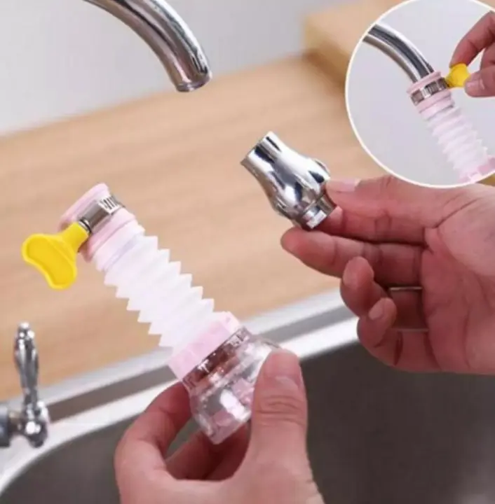 Kitchen Shower Splash Fan Faucet Water-saving Filter Shower Water Rotating Spray Regulator Tap Water Filter Valve for Kitchen tap nozzle extended filter water saving device Accessories - Each - Image 5