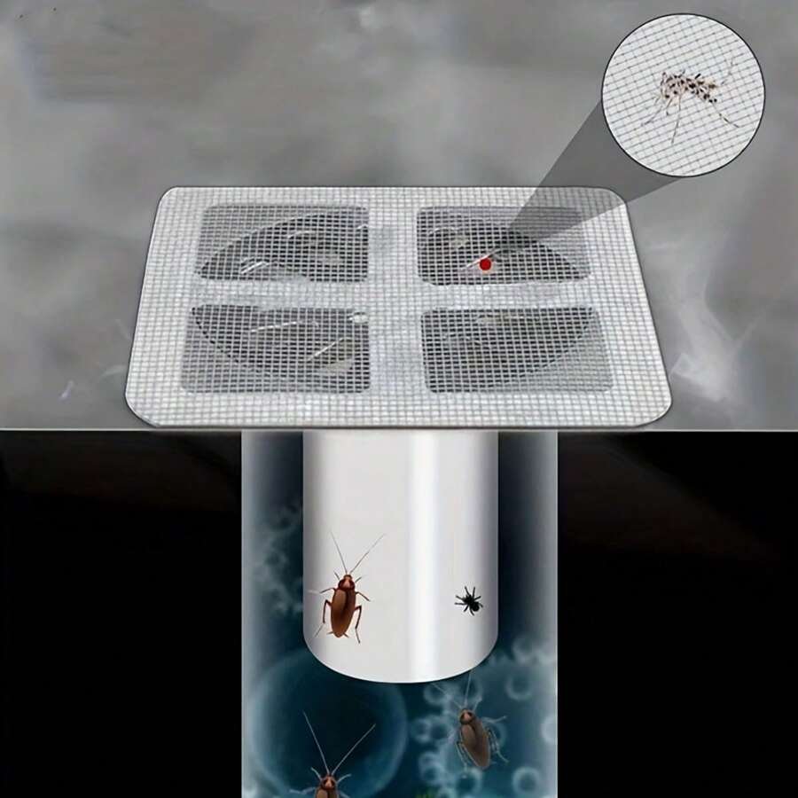 Anti-blocking Filter Screen Disposable Floor Drain Sticker Hair Catcher Drain Stopper Cover Kitchen Bathroom Accessories - Image 3