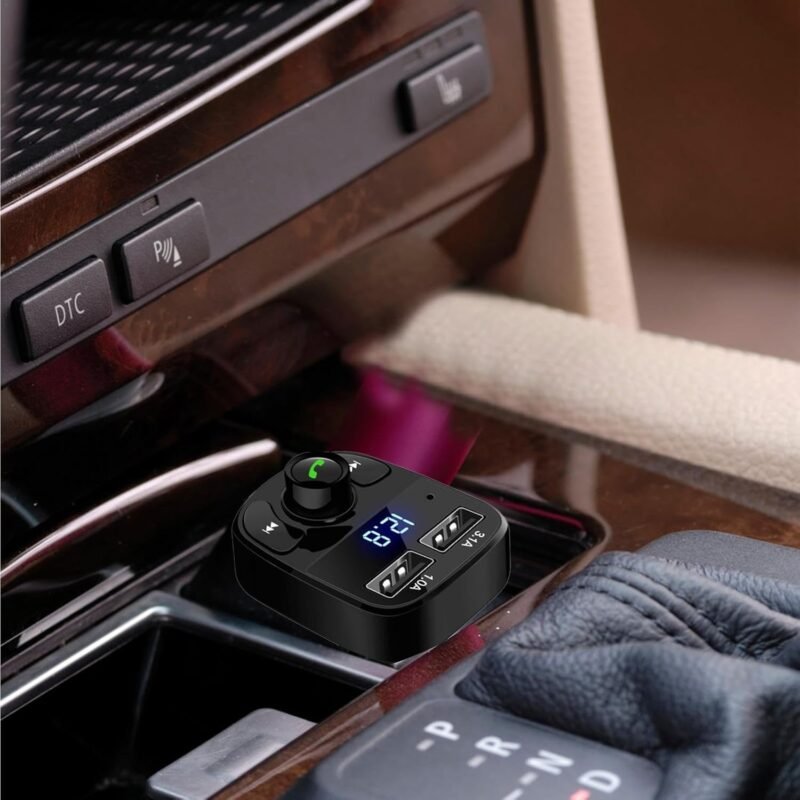 X8 - Multifunctional Car Mp3 Player | Car Wireless FM Transmitter | Car Mp3 Modulator - 3.1A | Car Accessories ( Random Color ) - Image 6
