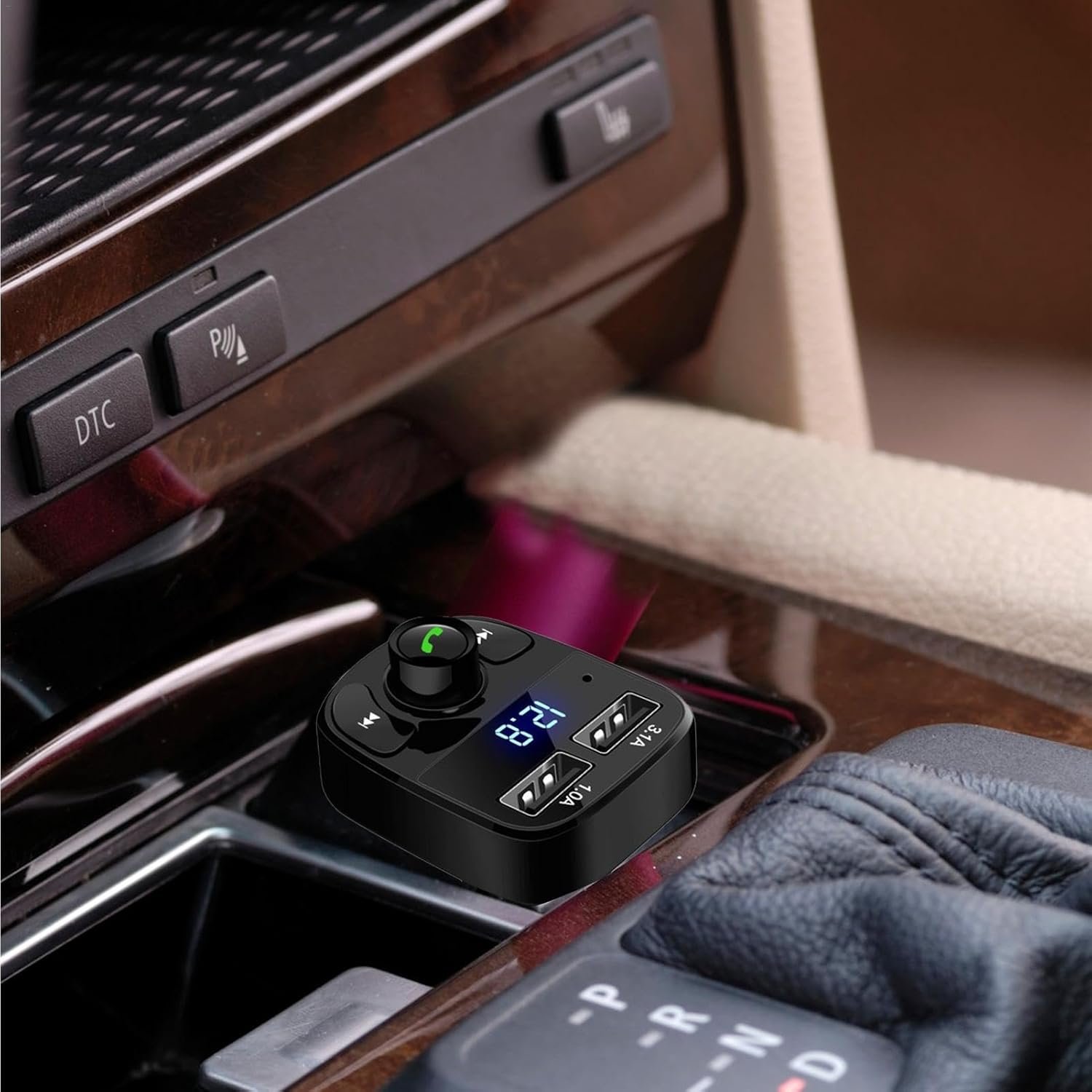 X8 - Multifunctional Car Mp3 Player | Car Wireless FM Transmitter | Car Mp3 Modulator - 3.1A | Car Accessories ( Random Color ) - Image 6
