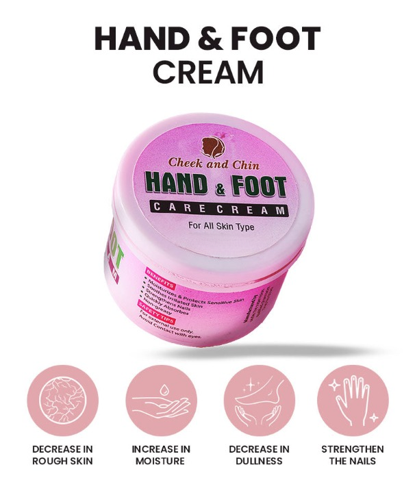 Hand & Foot Care Cream – Deep Moisturizing and Nourishing Formula for Dry, Sensitive Skin Protection and Softness (50 gram) - Image 3