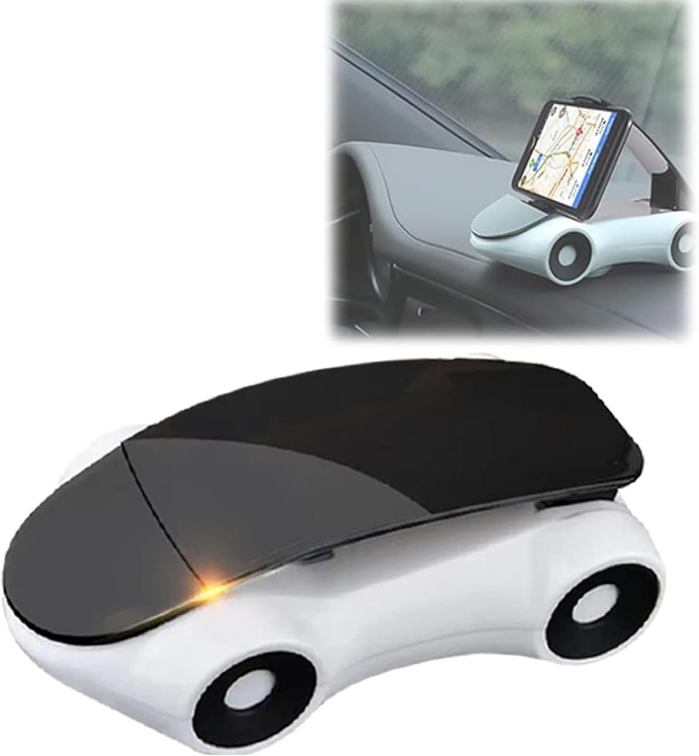Sports car shape universal 360° rotating mobile phone holder for car with transformers design.