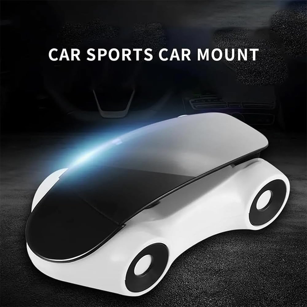 Sports Car Shape Mobile Phone Holder – Universal 360° Rotating Car Mount Stand | Transformers Deform Design Car Phone Holder (Random Color) - Image 4