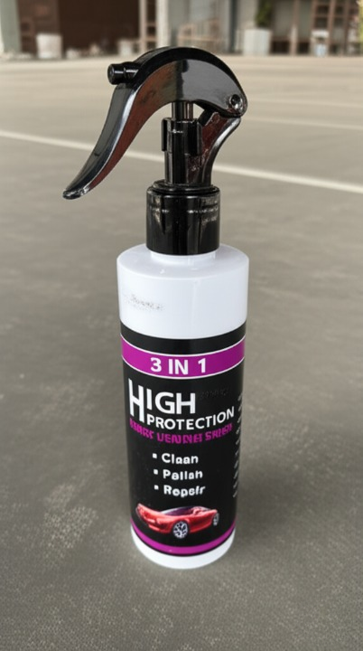 3 In 1 High Protection Quick Car Coating Spray, Ceramic Car Coating Spray Crystal Coating For Car - Image 4