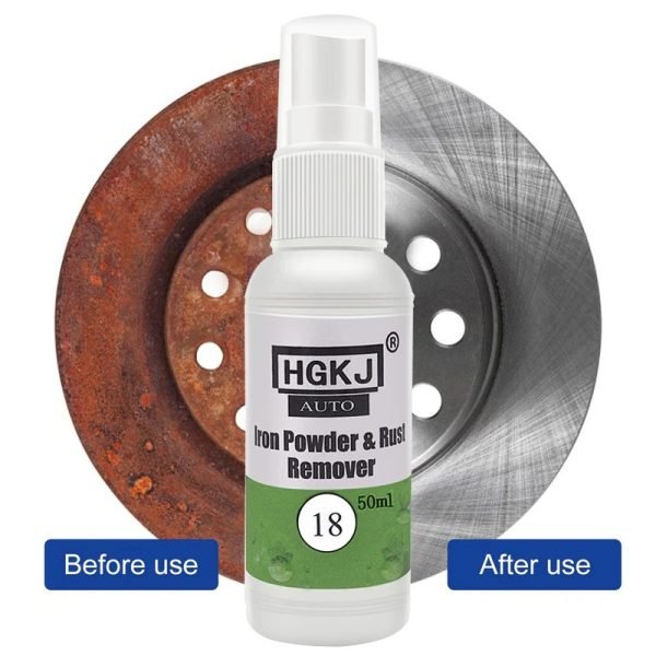 Hgkj 18 Car Seat Interiors Cleaner Window Glass Liquid Leather Plastic Renovator Wax Automotive 50ml – Without Box