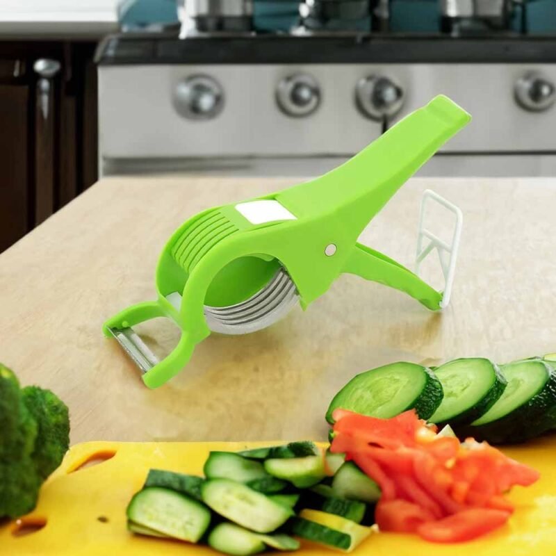 Multi Veg Cutter – 5 Blade Vegetable & Fruit Cutter And Slicer | Easy Kitchen Tool - Image 5
