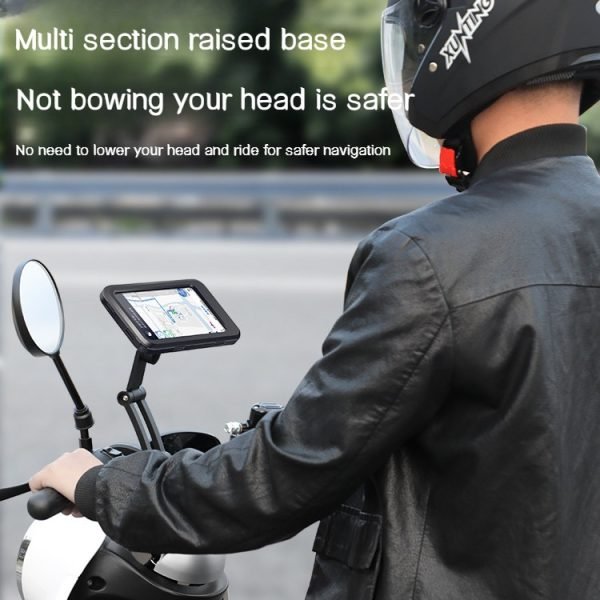 Waterproof Magnetic Bicycle Mobile Phone Holder – 360° Rotation - Image 8