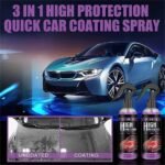 "3-in-1 Quick Coating Car Spray 100ml – cleaner, protector, and gloss polish for cars, bikes, and trucks"