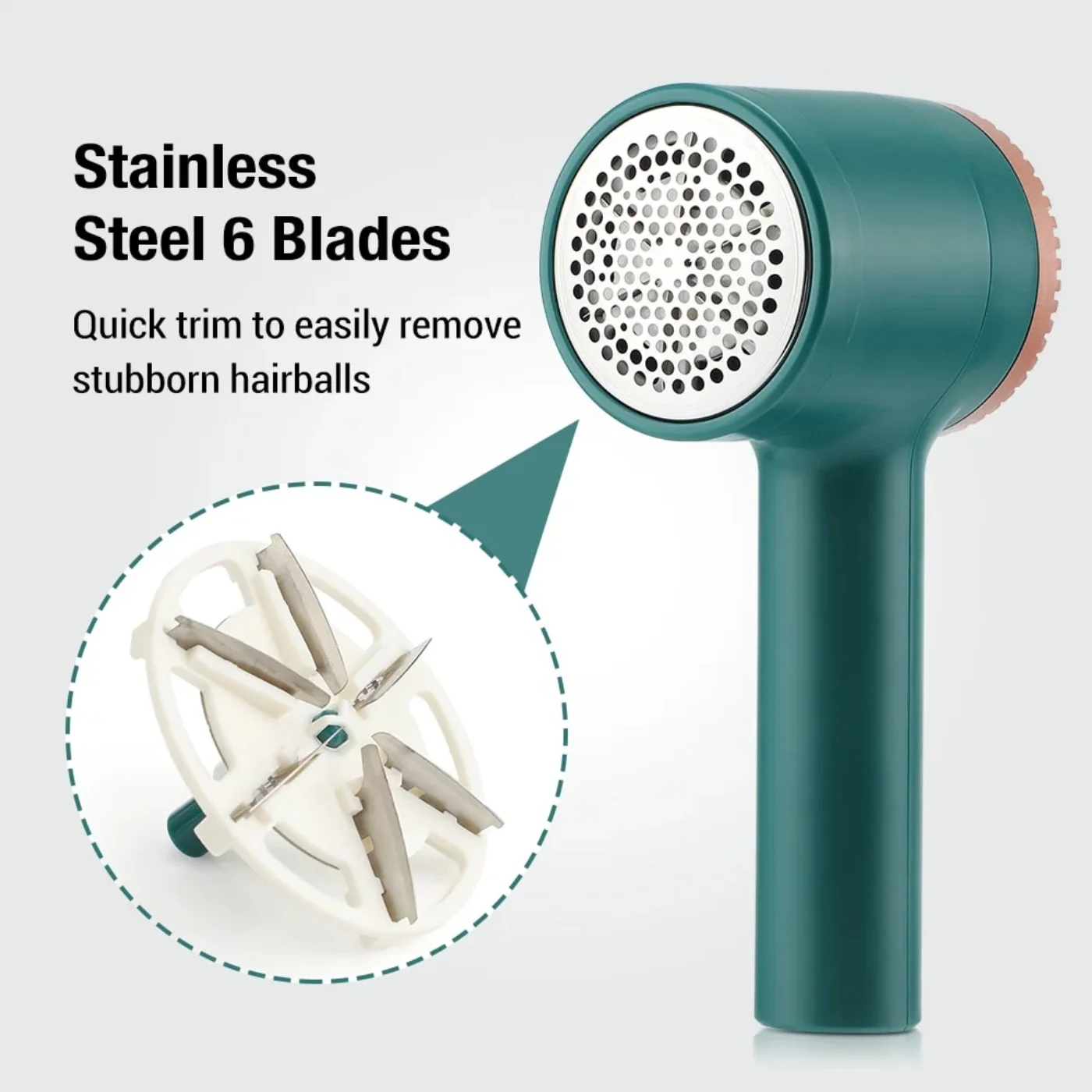 "Rechargeable Electric Lint Remover – Anti-Pilling Fabric Shaver for Clothes & Sweaters" - Image 4