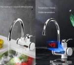 Electric instant water heater tap for kitchen and bathroom